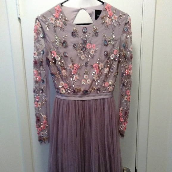 needle and thread ditsy scatter dress